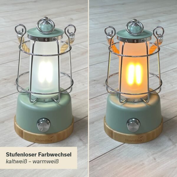 Retro Camping-Lampe – Bild 3