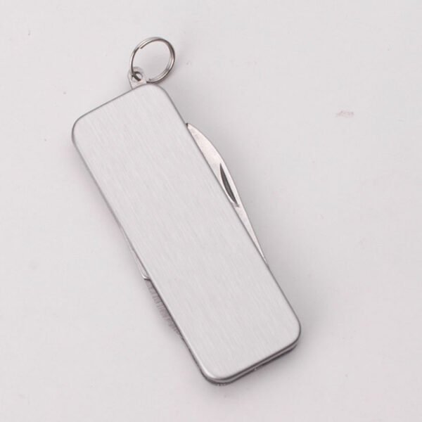 Mini Schweizer Taschenmesser aus Edelstahl – Bild 5