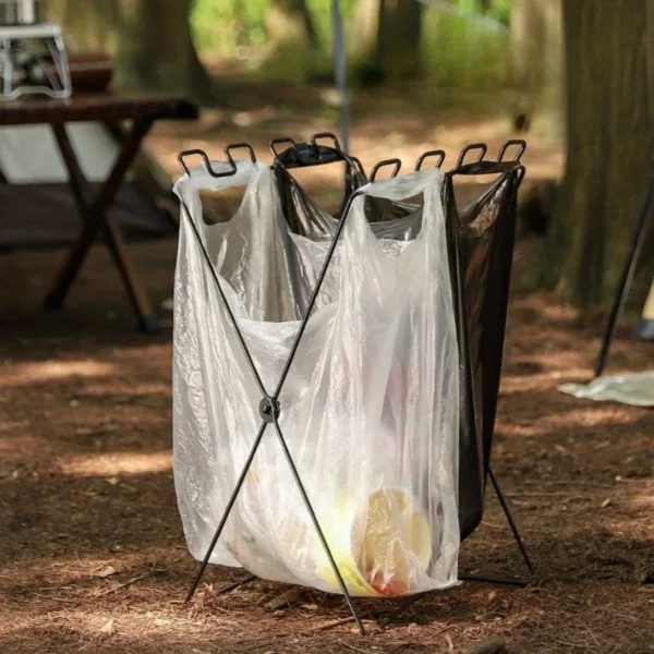 Camping Müllsackständer